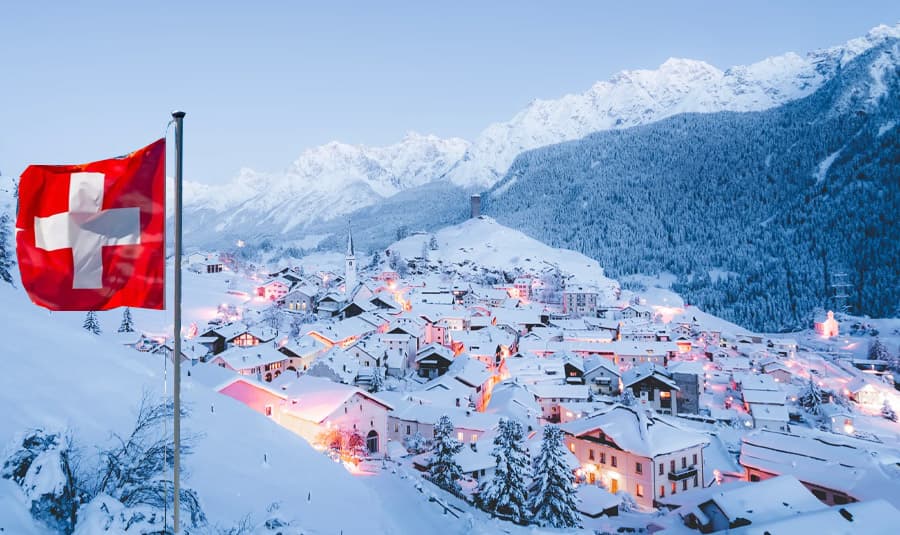 Switzerland landscape