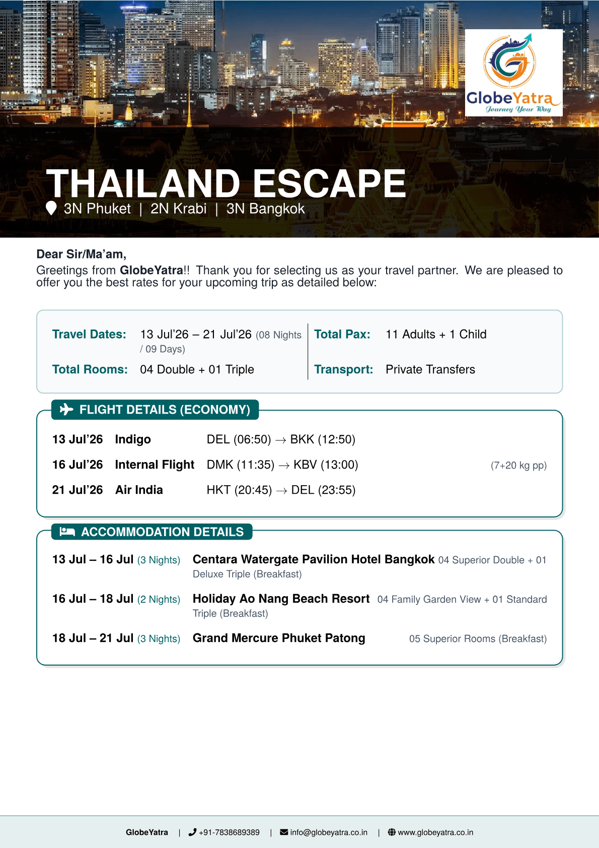 Thailand Premium Escape preview